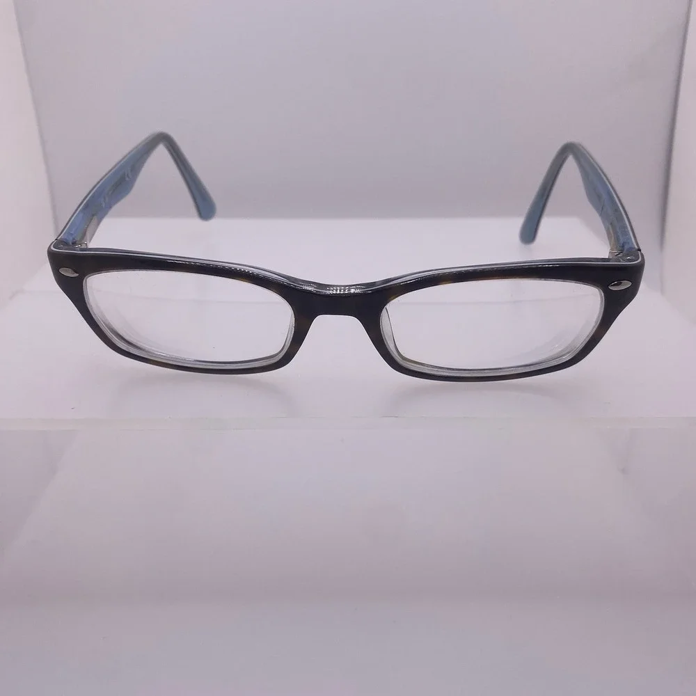 Ray-Ban Eyeglasses Women FRAMES ONLY RB 5150 50-19-135 Brown Tortoise Blue 485 - Picture 2 of 16